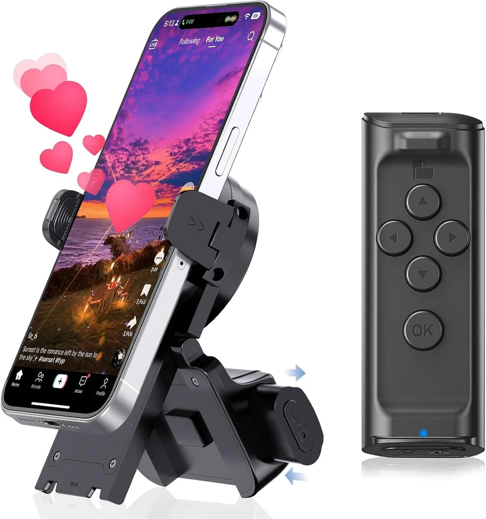 Bluetooth Scrolling Ring with Phone Stand